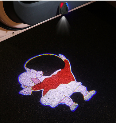 12V Universal Cute Fashion Auto Induktive Dynamische Begrüßung Glühbirnenlampe für Auto