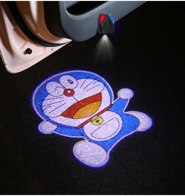 12V Universal Cute Fashion Auto Induktive Dynamische Begrüßung Glühbirnenlampe für Auto