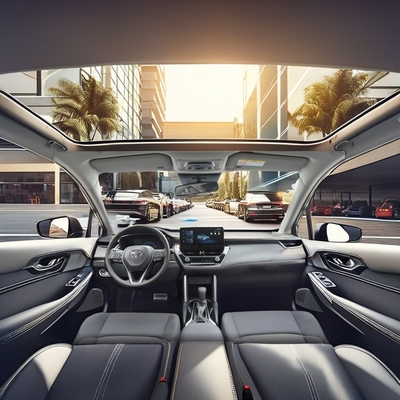 Manuelle Anpassung des Sitzes des Copiloten für den Frontlander Fenglanda Toyota 2024 2.0L-Doppelmotor