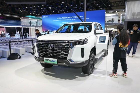 Changan Lantuozhe Mini Pickup EV Die 405KM Fahrt-On elektrische EV für Energiefahrzeuge