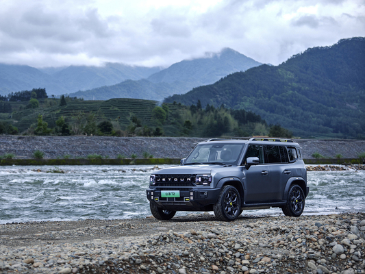 Chery Jetour Traveler T2's 2024 Off-Road Fahren PHEV SUV mit Hybrid-Energie-Technologie
