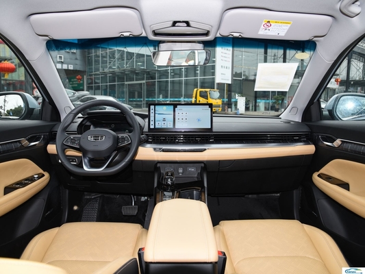 Kompakte Limousine Hybrid Dihao L Auto für Geely und langlebige Passagiergurte Schläuche